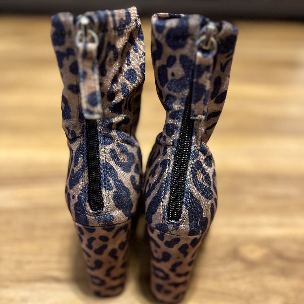 Leopard Print Steve Madden Heel Boot - image 6